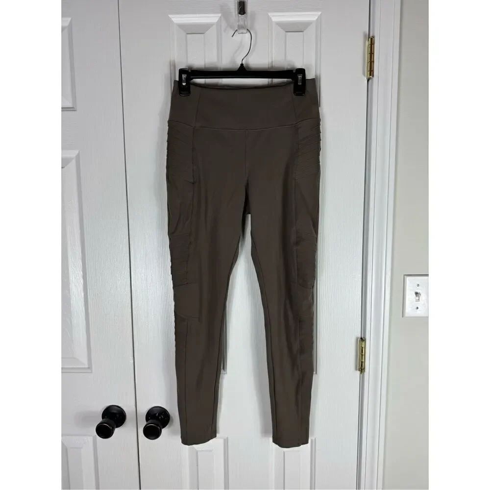 Athleta Womens Delancey Moto Tight Leggings Size M